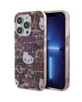  Hello Kitty Hello Kitty IML Tags Graffiti case for iPhone 14 Pro - pink 