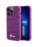  Guess Guess Disco Metal Script case for iPhone 14 Pro - fuchsia 