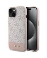  Guess Guess 4G Stripe Collection case for iPhone 15 / 14 / 13 - pink 