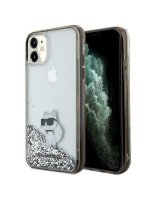  Karl Lagerfeld Karl Lagerfeld Liquid Glitter Choupette case for iPhone 11 / Xr - transparent 