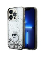  Karl Lagerfeld Karl Lagerfeld Liquid Glitter Choupette case for iPhone 14 Pro Max - transparent 