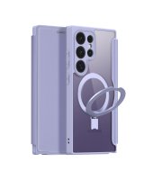  Dux Ducis Dux Ducis Skin X Pro case with flap and magnetic ring for Samsung S24 Ultra - purple 