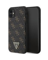  Guess Guess 4G Triangle Metal Logo case for iPhone 11 / XR - black 