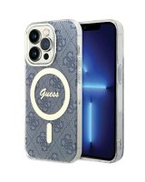  Guess Guess IML 4G MagSafe case for iPhone 15 Pro - blue 