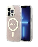  Guess Guess IML 4G MagSafe case for iPhone 15 Pro - pink 