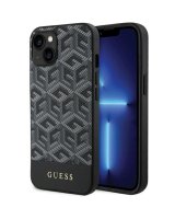  Guess Guess GCube Stripes MagSafe case for iPhone 15 / 14 / 13 - black 