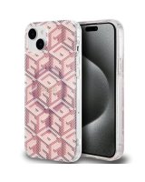  Guess Guess IML GCube MagSafe case for iPhone 15 / 14 / 13 - pink 