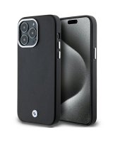  BMW BMW Signature Wrapped Metal MagSafe case for iPhone 15 Pro Max - black 