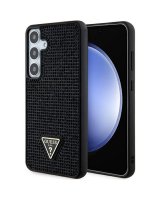  Guess Guess Rhinestone Triangle case for Samsung Galaxy S24+ - black 