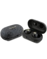  Guess TWS Guess 4G Metal Bluetooth headphones with ENC docking station - black 