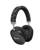  Guess Guess GCube Metallic Script Logo Bluetooth on-ear headphones - black 