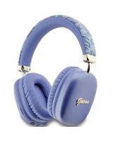  Guess Guess GCube Metallic Script Logo Bluetooth on-ear headphones - purple 