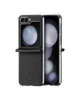  Dux Ducis Dux Ducis Brill leather case for Samsung Galaxy Z Flip 6 - black 