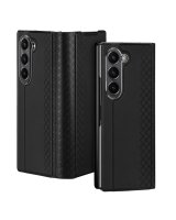  Dux Ducis Dux Ducis Brill leather case for Samsung Galaxy Z Fold 6 with flap and card slot - black 