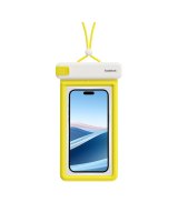  Baseus Baseus DeepDive case waterproof IPX8 with 4 layers of seal - white and yellow 