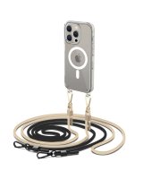  Tech-Protect Tech-Protect FlexAir Chain case with MagSafe for iPhone 15 Pro - black and beige 