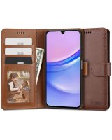  Tech-Protect Tech-Protect Wallet case for Samsung Galaxy A15 4G / 5G - brown 