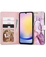  Tech-Protect Tech-Protect Wallet case for Samsung Galaxy A25 5G - pink marble 