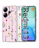  Tech-Protect Tech-Protect FlexAir+ case for Xiaomi Redmi 13 - colorful flowers 