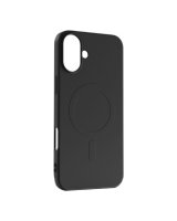  Hurtel Liquid Silicone Case MagSafe for iPhone 16 - black 