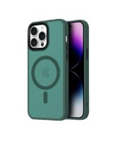  Hurtel Fashion Case MagSafe for iPhone 16 - dark green 