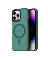  Hurtel Fashion Case MagSafe for iPhone 16 Pro - dark green 