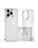  Hurtel Glitter Case for iPhone 16 - transparent with glitter 