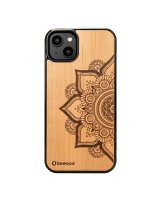  Bewood Bewood Mandala Apple Tree Wooden Case for iPhone 15 Plus - Light Brown 