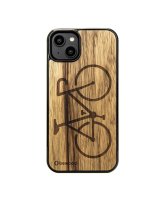  Bewood Bewood Bicycle Limba Case for iPhone 15 Plus - Light Brown 