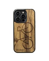  Bewood Bewood Bike Limba Case for iPhone 15 Pro - Light Brown 