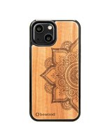  Bewood Bewood Mandala Apple Tree Wooden Case for iPhone 13 mini - Light Brown 