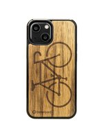  Bewood Bewood Bicycle Limba Case for iPhone 13 mini - Light Brown 