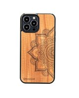  Bewood Bewood Mandala Apple Tree Wooden Case for iPhone 13 Pro Max - Light Brown 