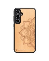  Bewood Bewood Mandala Apple Tree wooden case for Samsung Galaxy S23 FE - light brown 