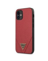  Guess Guess GUHCP12SVSATMLRE iPhone 12 mini 5,4'' czerwony/red hardcase Saffiano 