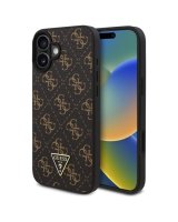  Guess Guess GUHCP16SPG4GPK iPhone 16 6.1'' czarny/black hardcase New 4G Triangle 