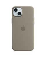  Apple Etui Apple MT0Q3ZM/A iPhone 15 / 14 / 13 6.1'' MagSafe popielaty brąz/clay Silicone Case 