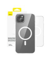  Baseus Magnetic Phone Case for iP 14 Baseus OS-Lucent Series (Clear) 