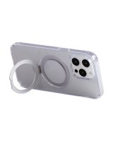  Joyroom Magnetic protective phone case with holder Joyroom JR-BP004 for iPhone 15 Pro Max (transparent) 