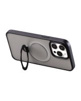  Joyroom Joyroom JR-BP004 Magnetic Protective Case with Holder for iPhone 15 (Black) 