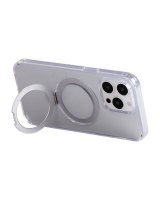  Joyroom Magnetic protective phone case with holder Joyroom JR-BP004 for iPhone 15 (transparent) 