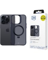  3MK Apple iPhone 15 pro - 3mk Smoke Case Mag&Stand 