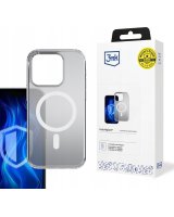  3MK 3mk Apple iPhone 15 Pro - Frosty MagCase White 