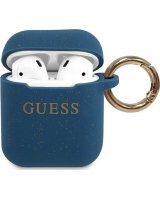  Guess GUACCSILGLBL Guess Silicone Case for Airpods 12 Blue 