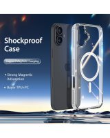  Dux Ducis - DUX DUCIS case CLIN MAG compatible with MagSafe for IPHONE 16 transparent 