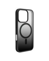  Puro Puro Gradient MagSafe Silicone Case for iPhone 16 Pro - Black 