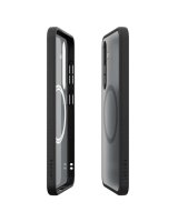  Samsung Spigen Capella GP-FPS931PGBJW Silicone Case with MagFit Magnetic Ring for Samsung Galaxy S25 - Black 