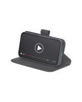  Puro Puro Eco-Leather Case for iPhone 16E W/horiz.flip+2 Card Slot+Banknote Pocket+Cover Black 