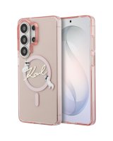  Karl Lagerfeld KARL LAGERFELD case for SAMSUNG S26 Ultra KLHMS26L5HKSCAP (Magnetic IML KC Script) pink 