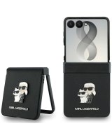  Karl Lagerfeld KARL LAGERFELD case for SAMSUNG GALAXY Z FLIP 8 (Karl&Choupette Saffiano Pins) black 